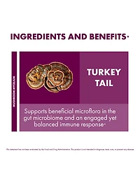 Host Defense Turkey Tail Capsules, 240 ct (Pack of Two 120 ct Units)