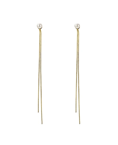 Untamed Petals Viola Modern Pearl Drop