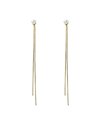 Untamed Petals Viola Modern Pearl Drop