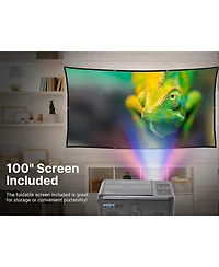 Emerson Evp-2501C 150" Home Theater Lcd Projector Combo with Built-In Dvd Player and Screen