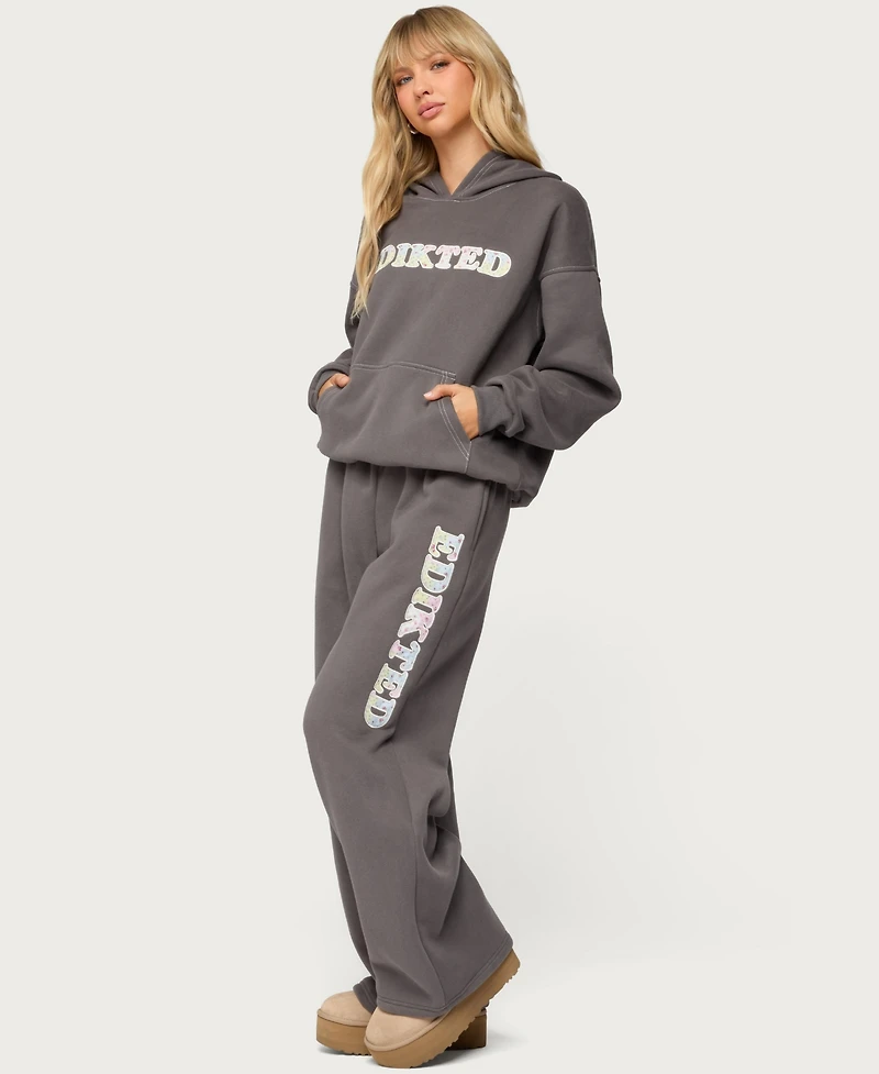 Edikted Womens Mili Sweatpants