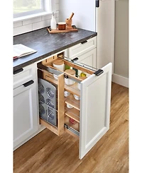 Rev-a-Shelf 8.75'' Pullout Kitchen Cabinet Organizer Soft-close, 448-bcsc-8C