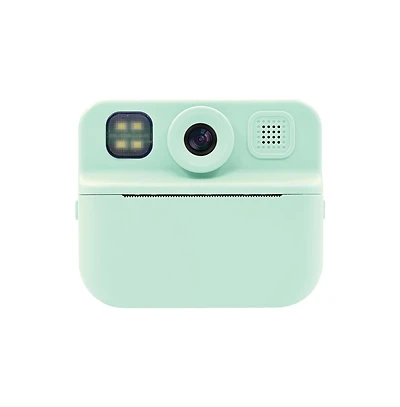 Gabba Goods Instaprint Thermal Printing Camera, includes 3 Rolls of Paper, Selfie Mode, and Neck Strap