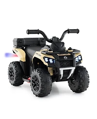 Hongge Kids Electric Atv Ride On Car With Music Spray Function And Storage Box
