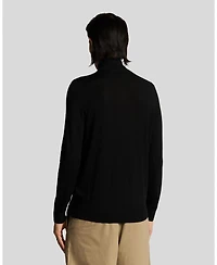 Lyle & Scott Men's Eagle Merino Quarter Zip Sweater
