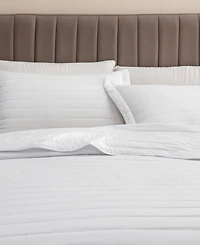 Linery & Co. Channel Stitch Microfiber Quilt Set With Shams
