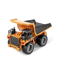 Hongge Rc Dump Truck 9-Channel 1:18 Scale with Metal Bed