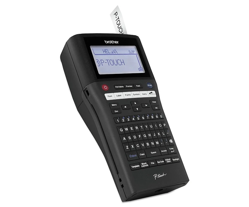 Brother P-Touch Print Speed Rechargeable Take-It-Anywhere Labeler with Pc-Connectivity