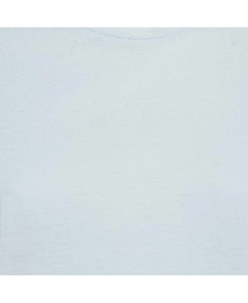 Pre-Owned Zimmermann Women's Blue Logo Applique Jersey T-Shirt