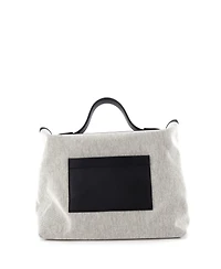 Pre-Owned HERMES 35 24/24 Bag Canvas and Swift