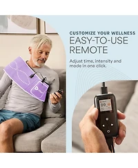 LifePro Red Light Therapy Belt – Near Infrared & Red Light Therapy for Muscle Relaxation, Inflammation & Circulation