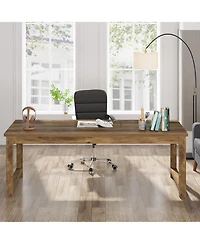 Tribesigns Modern Computer Desk, 63 x 31.5 inch Large Office Desk Computer Table Study Writing Table
