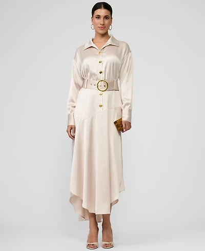 Rachel Roy Women's Gilian Collared Maxi Dress