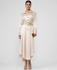 Rachel Roy Women's Gilian Collared Maxi Dress