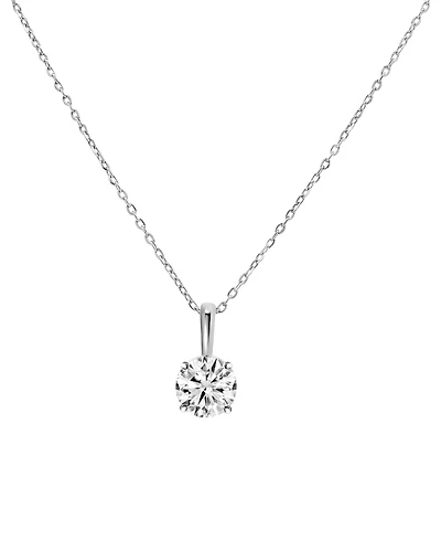 Macy's Diamond Pendant Necklace (3/4 ct. t.w.) in 14k White Gold