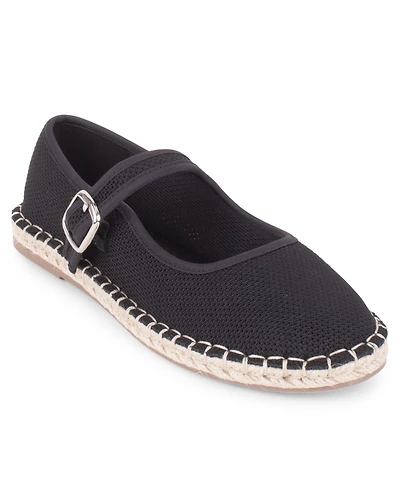 Tahari Women's Willow Mary Jane Espadrille Flats
