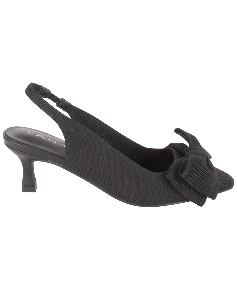 Tahari Women's Lagos Kitten Heel Pumps