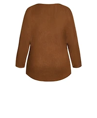 City Chic Plus Romance Sweater