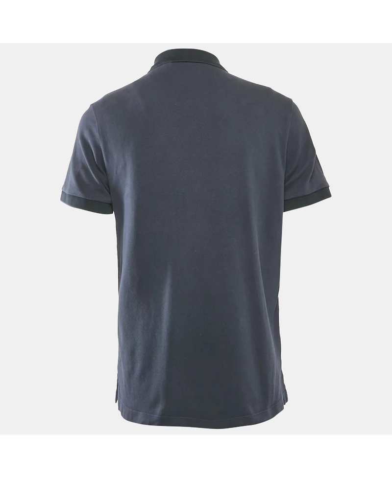 Pre-Owned Burberry Men's Logo Embroidery Cotton Pique Polo T-Shirt