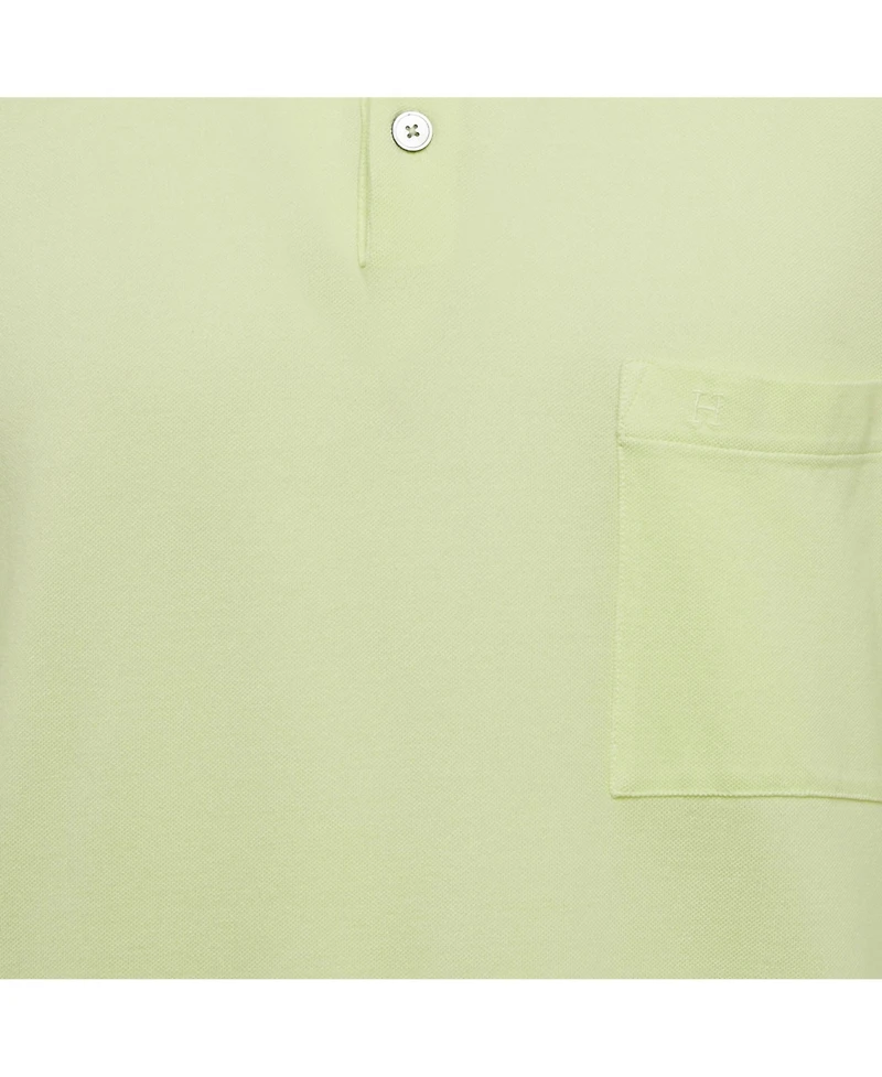 Pre-Owned Hermes Men's Cotton Pique Polo T-Shirt