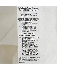 Pre-Owned Dolce & Gabbana Men's Logo Embroidered Pique Polo T-Shirt