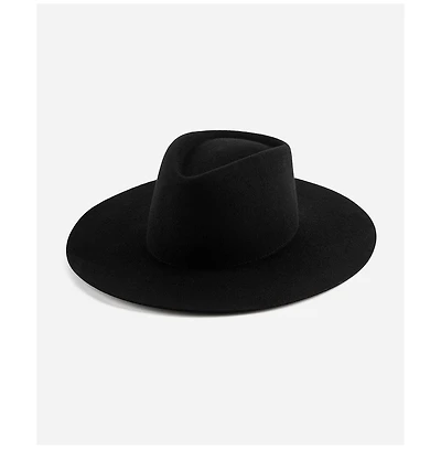 Dakota Wide Brim Felt Hat with Triangle Crown for Stylish Protection