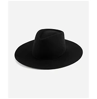 Dakota Wide Brim Felt Hat with Triangle Crown for Stylish Protection