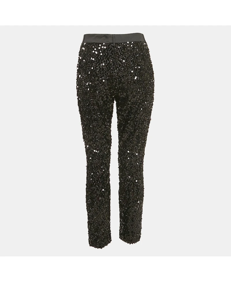 Pre-Owned Dolce & Gabbana Women's Sequin Trousers
