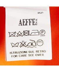 Pre-Owned Moschino Women's Couture Orange Cotton Regular Fit Trousers