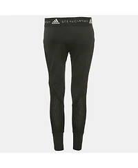 Pre-Owned Stella Mccartney Women's X Adidas Mesh Trim Jersey Leggings