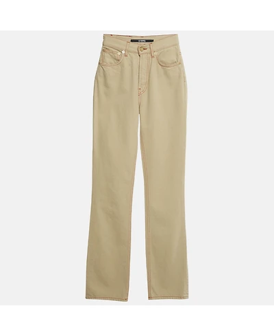 Pre-Owned Jacquemus Women's Denim Le Raphia Le De Nîmes Jeans