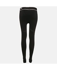 Pre-Owned Off-White Jersey Drawstring Active Leggings
