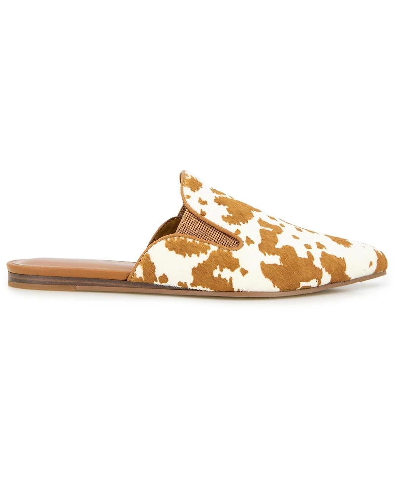 Splendid Women's Liza Caramel Cow Print