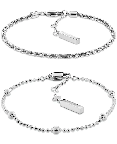 Calvin Klein Layered Chain Ball Bracelet Gift Set