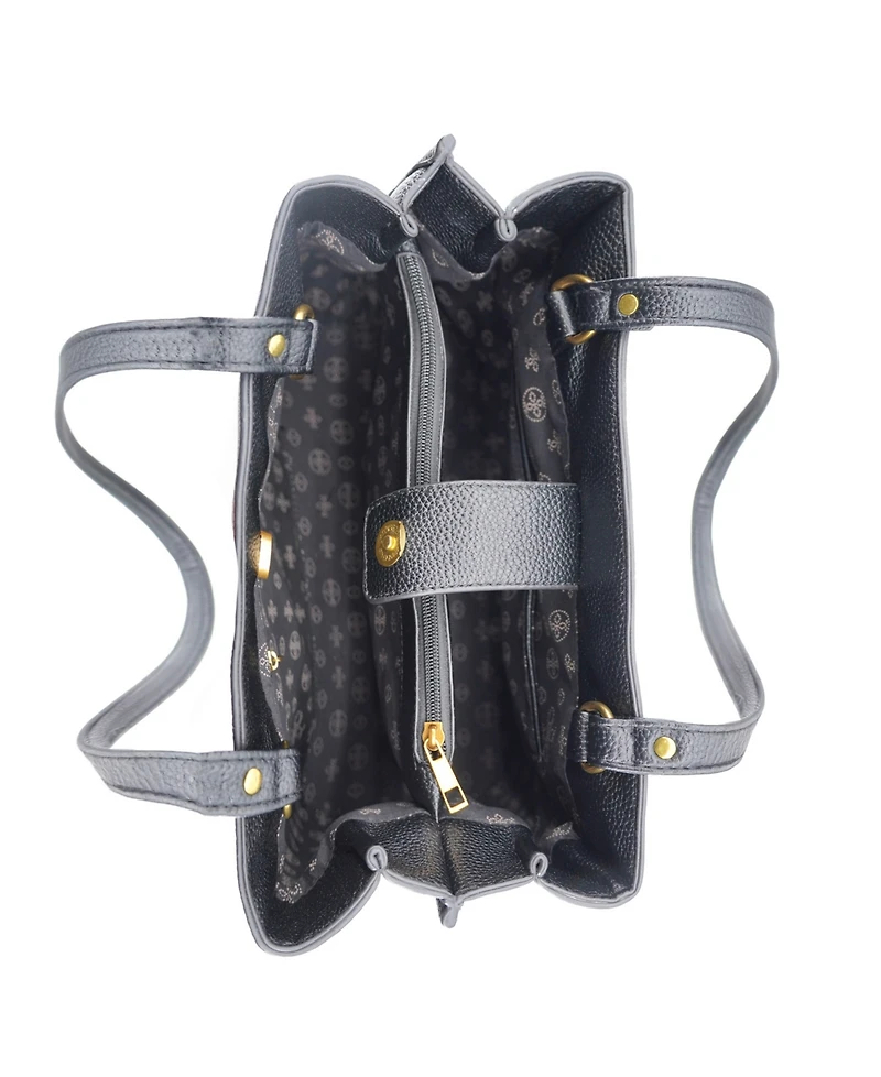 Like Dreams Velvet Bow Knot Medium Tote Bag