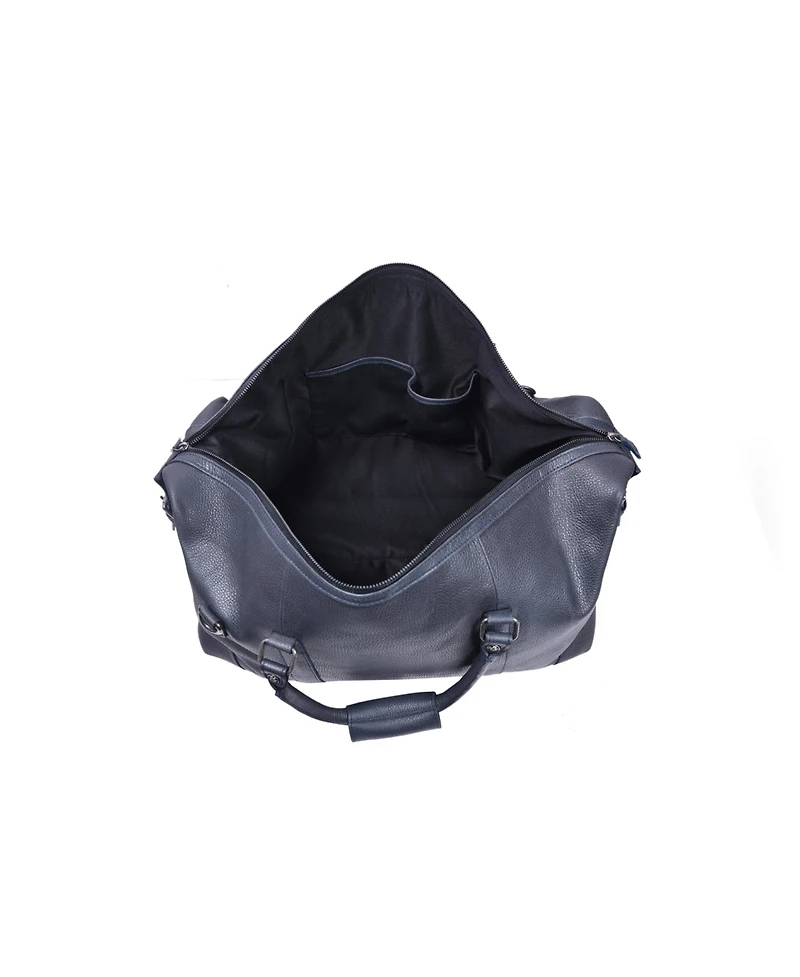 Luxury Handcrafted Leather Duffle by Aaron Leather Goods