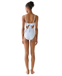 kate spade new york Women's Bow Back One-Piece Swimsuit