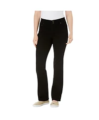 Woman Within Women's Tall Secret Solutions Tummy Smoothing Bootcut Stretch Denim Jeans