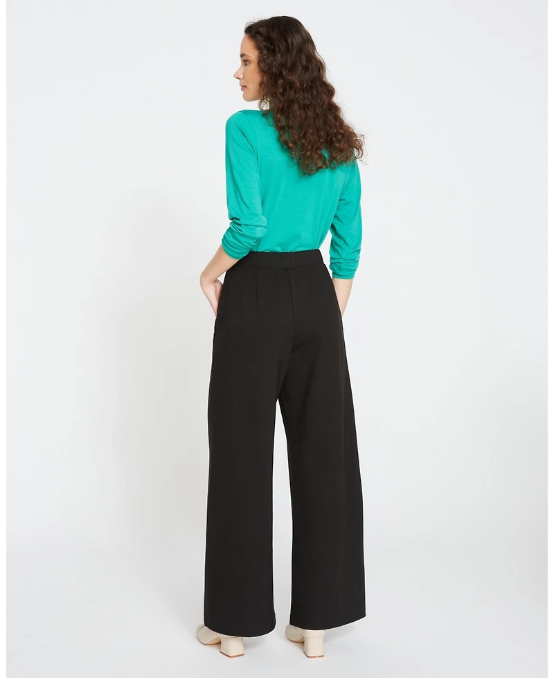 Universal Standard Plus Stephanie Wide Leg Ponte Pants