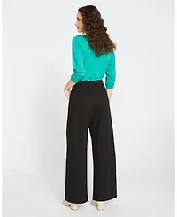 Universal Standard Plus Stephanie Wide Leg Ponte Pants