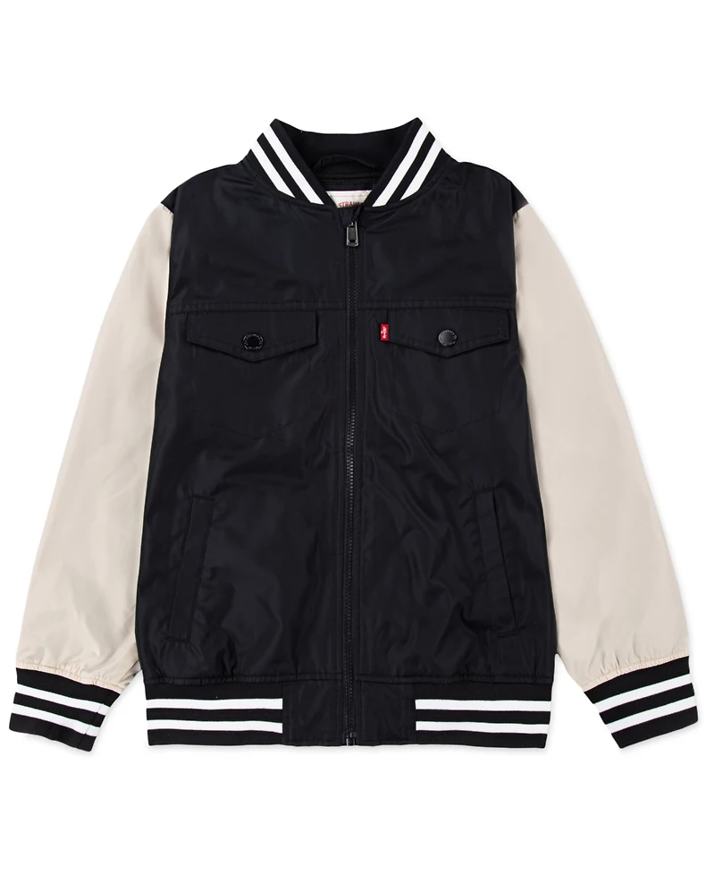 Levi's Boys' 8-18 Color-Blocked Bomber Jacket