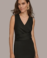 Donna Karan New York Women's Sleeveless Short Dress