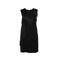 Pre-Owned Stella Mccartney Women's Crepe Fringe Detail Sleeveless Top