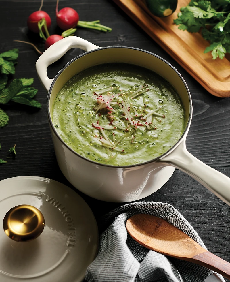 Tramontina Bestow Enameled Cast Iron 2.5-Quart Saucepan with Lid