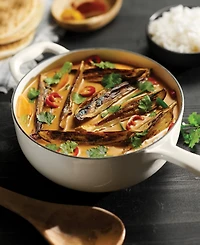 Tramontina Bestow Enameled Cast Iron 3-Quart Saucier Pan with Lid