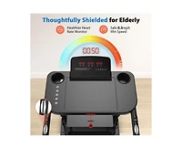 Redliro Walking Treadmill for Seniors, 300 lbs Capacity, Easy Walk Exercise Machine for Home Use