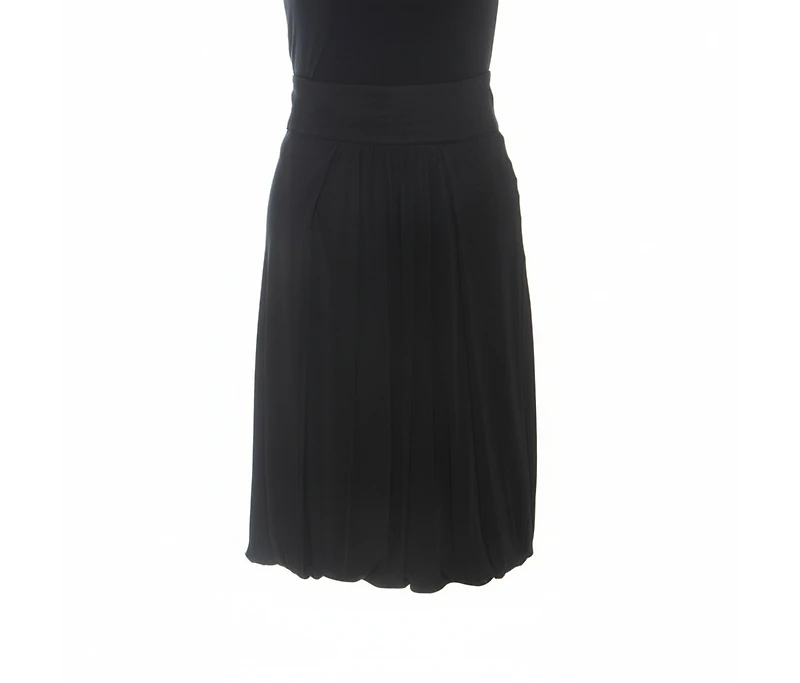 Pre-Owned Roberto Cavalli Women's Knit Gathered Detail Skirt