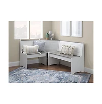 Linon Ardmore Nook White And Gray