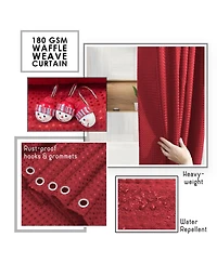 Clara Clark Complete Holiday Bathroom Decor & Accessory Set with Shower Caddy Set