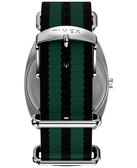 Timex Men's Quartz Analog Green Fabric Watch, 37mm